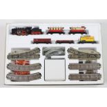 Märklin Starterset H0 2989im Originalkarton, dabei Dampflokomotive 24058 mit Tender,