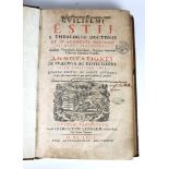 Theologische Abhandlung, Paris 1663*Gvilielmi Estii S.Theologiae Doctoris* et in Acade