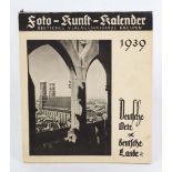 Foto-Kunst-Kalender 1939Deutsches Verlagsbuchhaus Dresden, *Deutsche Orte, Deutsche La