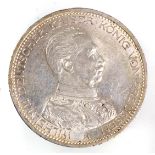 5 Mark Wilhelm II Preussen 1914 ASilbermünze Fünf Mark Deutsches Reich 1914, so um g