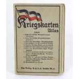 KriegskartenatlasBea Verlag GmbH Berlin W35, 10 S. und Karten, Gebrauchssp., OPp.