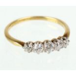 Brillant Ring - GG/WG 585punziert Gelbgold / Weißgold 585 (14 Karat), ca. 2,58 Gramm,