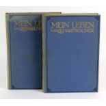 Mein Leben von Richard Wagnerin zwei Bänden, m. einem Register, 1. Aufl., 1911 Münch