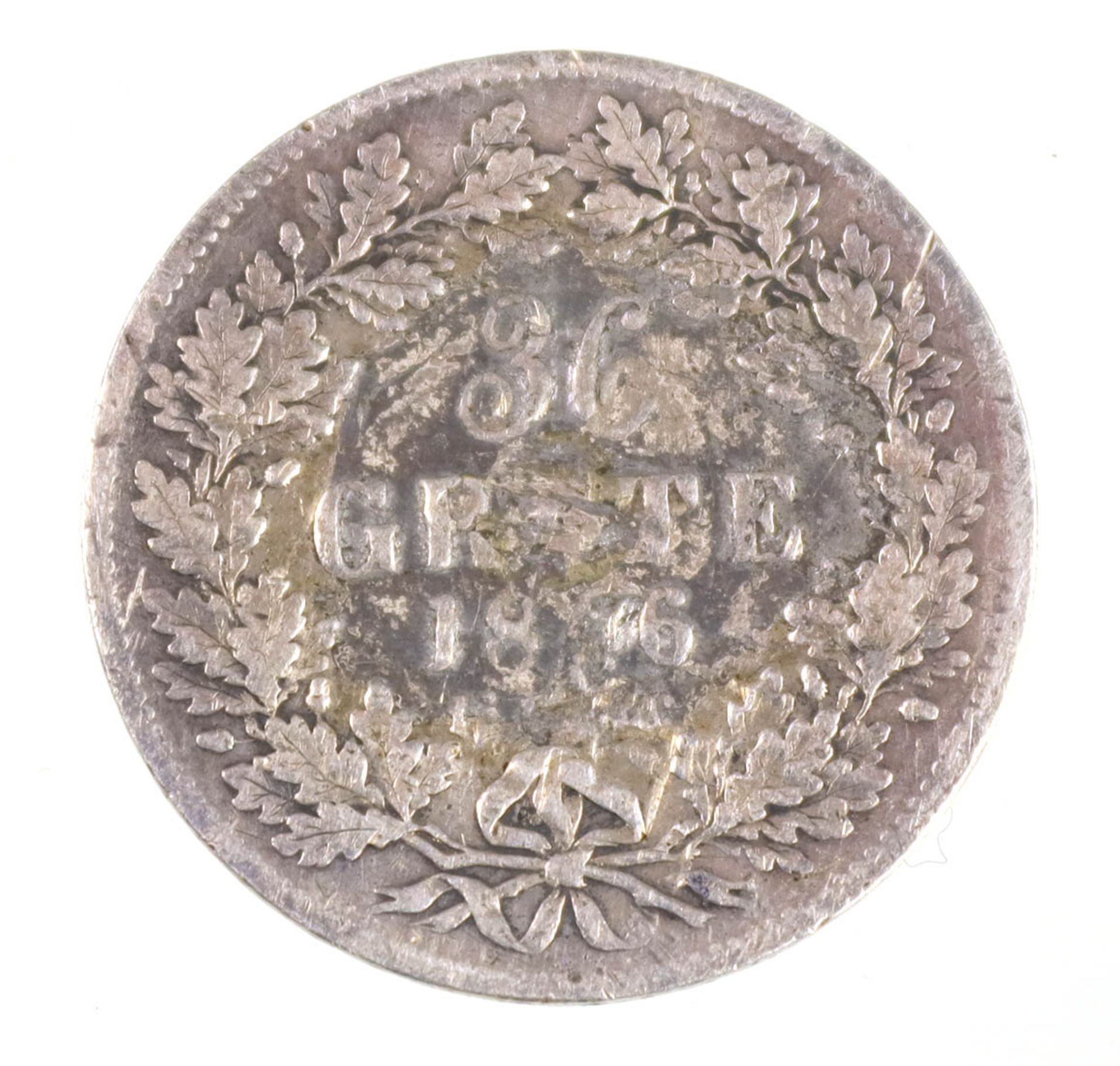 36 Grote Bremen 1846Silber, Freie Hansestadt Bremen, 36 Grote 1846