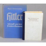 Der großdeutsche Freiheitskampf u.a.Reden Adolf Hiters, erster und zweiter Band in ei