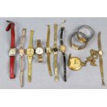 Posten Armbanduhren u.a.Damen Arbanduhren verschieden überwiegend mit funktionsfähig