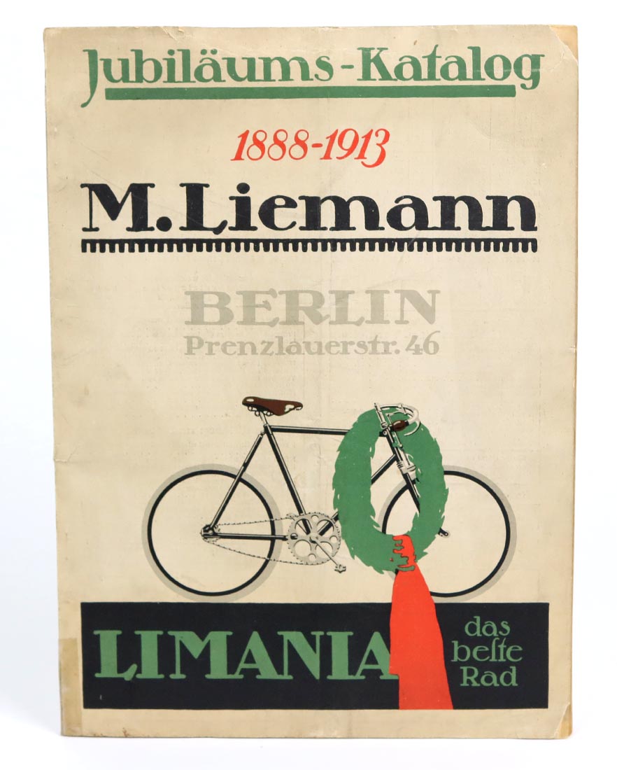 Jubiläums-Katalog 1888-1913Fa. M. Liemann, Berlin, Jubiläums-Katalog 1888-1913, Fahr