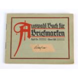 Auswahl-Buch Übersee 1870/1930150 gestempelte mit Falz montierte Briefmarken USA, Kan