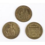 3 Inflations Medaillen 1923