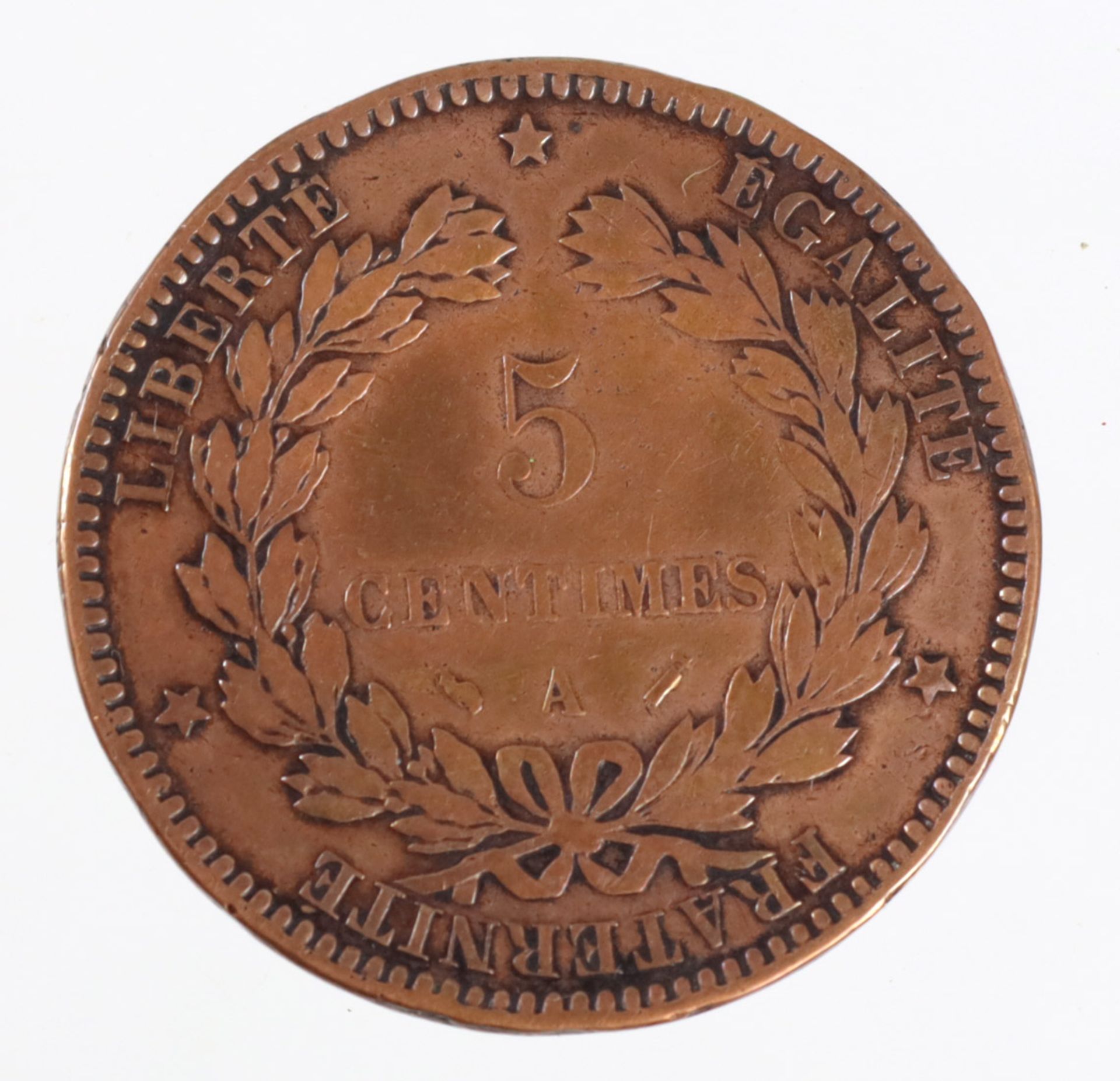5 Cent Frankreich 1896A - Image 2 of 2