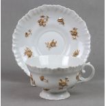 Meissen Biedermeier Gedeck *Goldblüte*