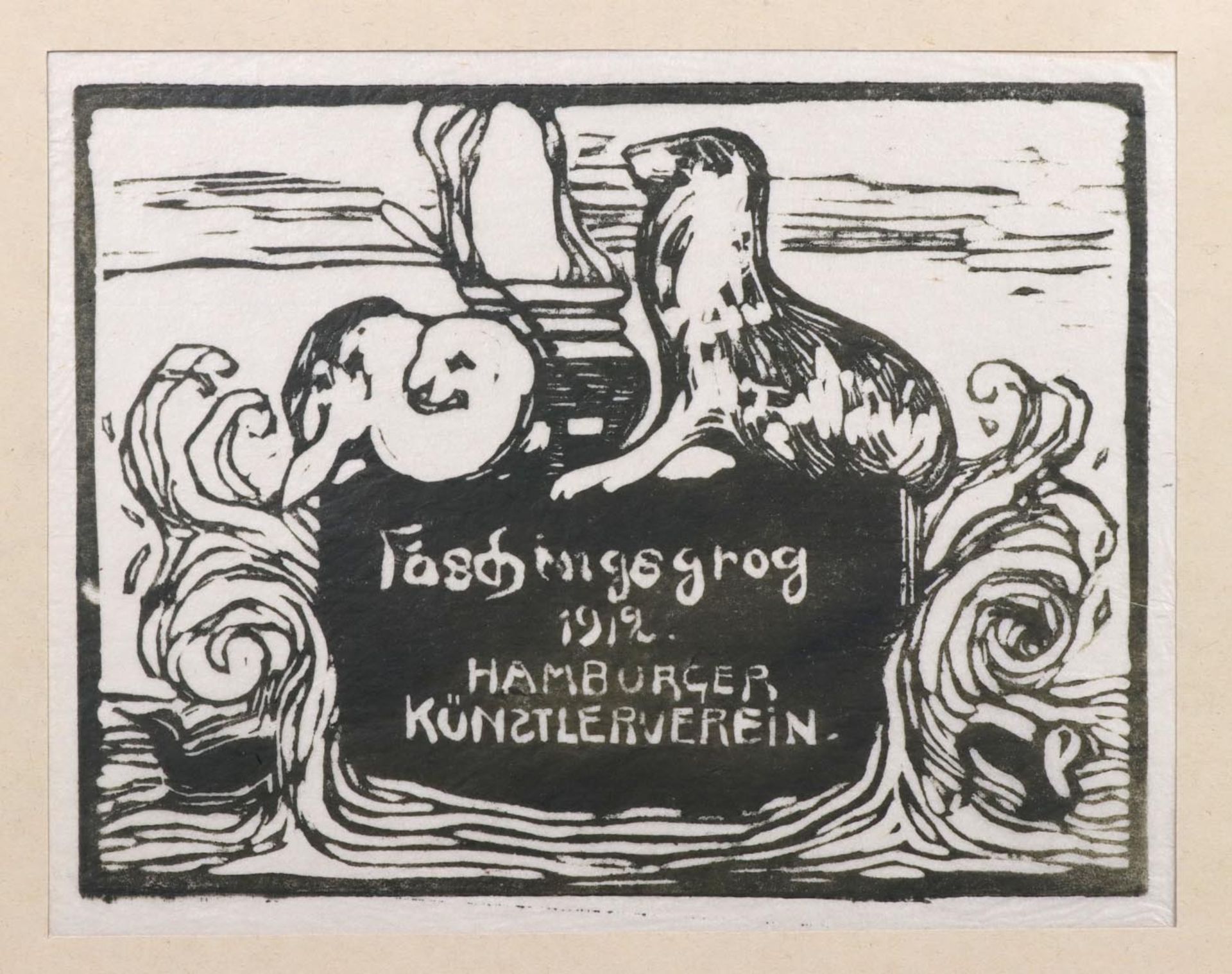 Faschingsgrog 1912 - Hambuger Künstlerverein - Bild 2 aus 2