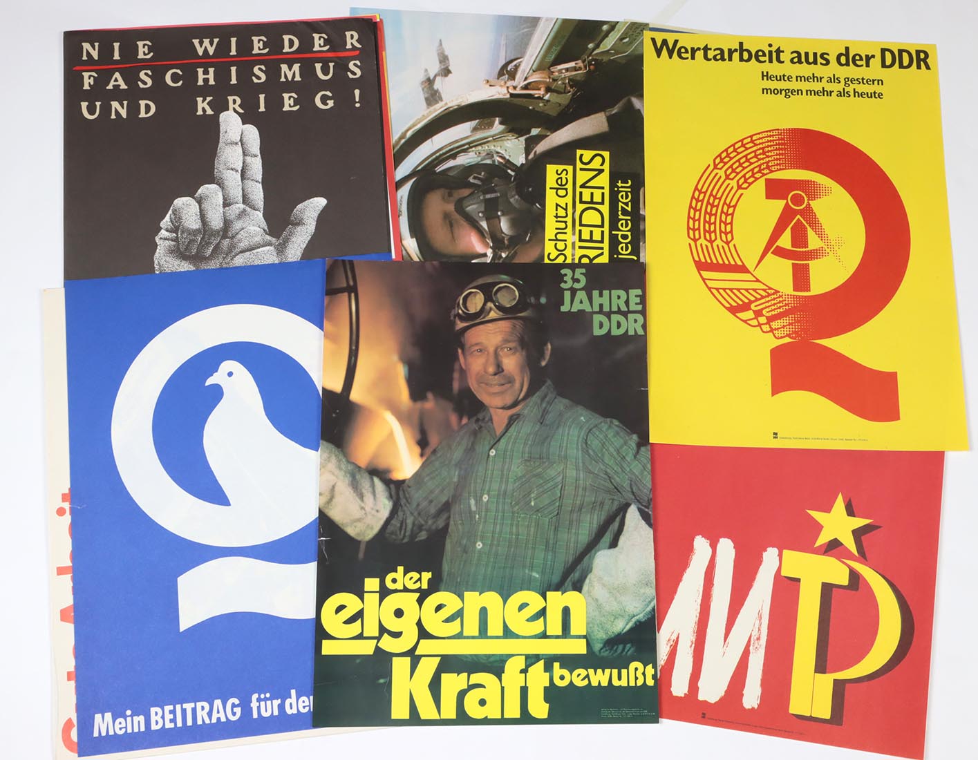 15 DDR Plakate