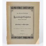 Badisches Landesgefängniss 1901