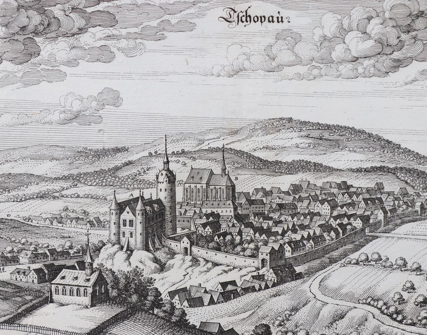 Historische Ansicht von Zschopau - Image 2 of 2