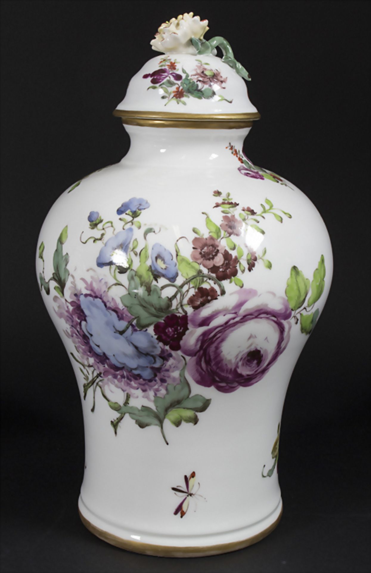 Paar Potpourri-Vasen / A pair of potpourri vases, Wien, um 1870Material: Porzellan, po - Bild 13 aus 19