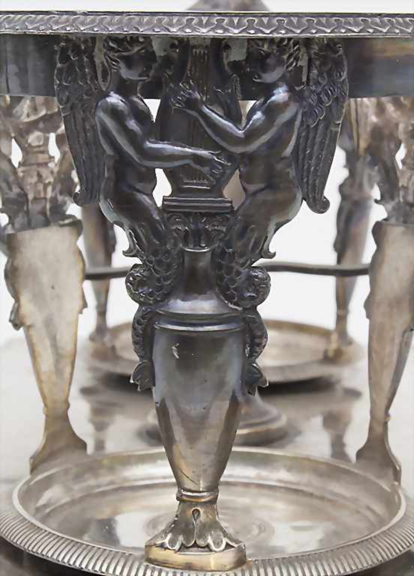 Empire-Menage / A silver cruet stand, Meister Jean-Pierre Bibron, Paris, 1803-1809Mate - Bild 8 aus 11