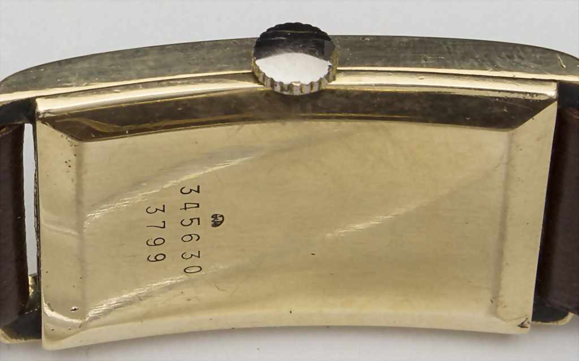 HAU Baume & Mercier, Schweiz, um 1950Gehäuse: 18Kt 750/000 Gold, Nr. 345630 ;Ref. Nr. - Image 2 of 3