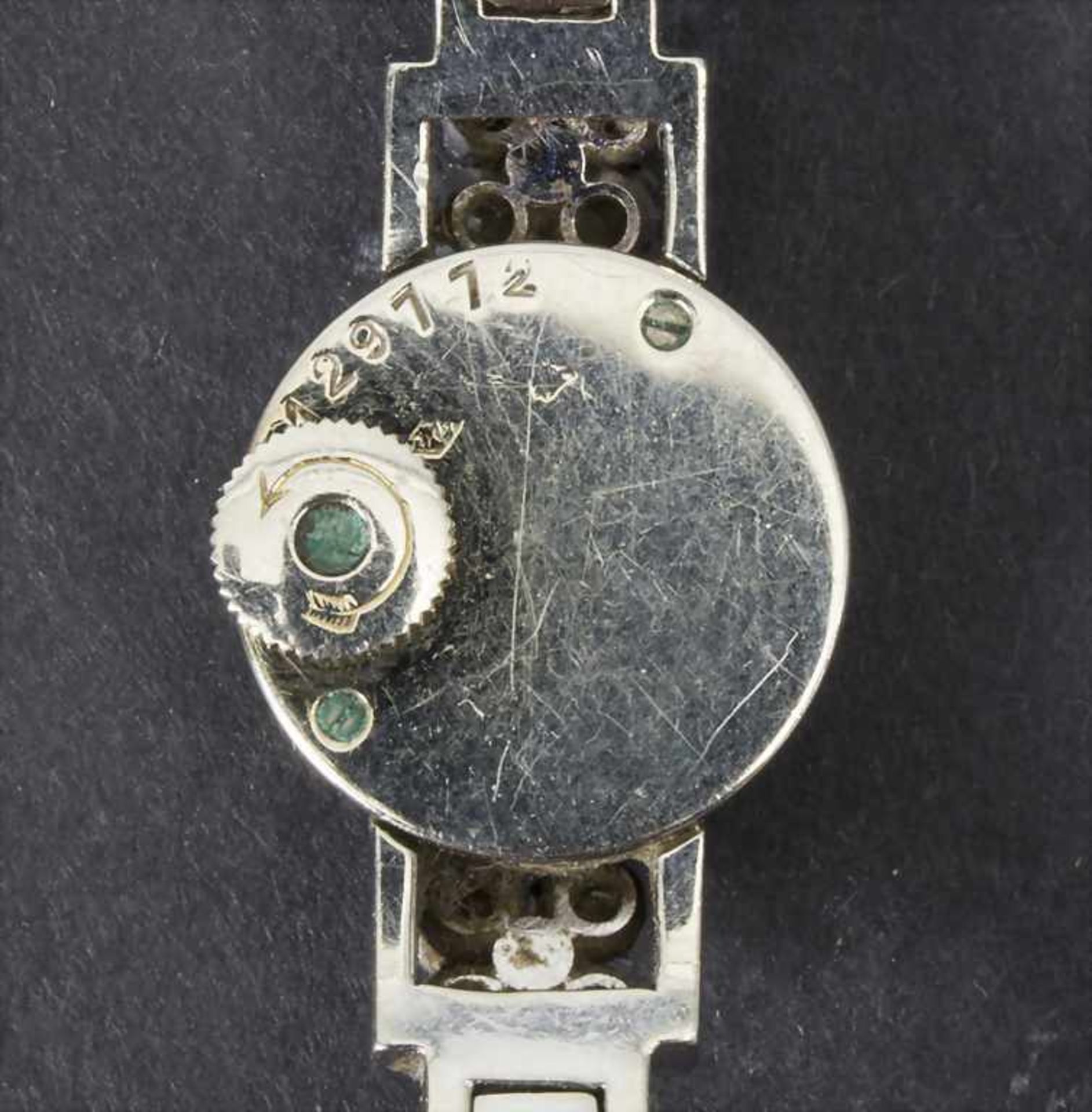 DAU / A gold ladies wristwatch with diamonds, Jaeger-Le Coultre, Swiss, um 1960Gehäus - Image 2 of 5