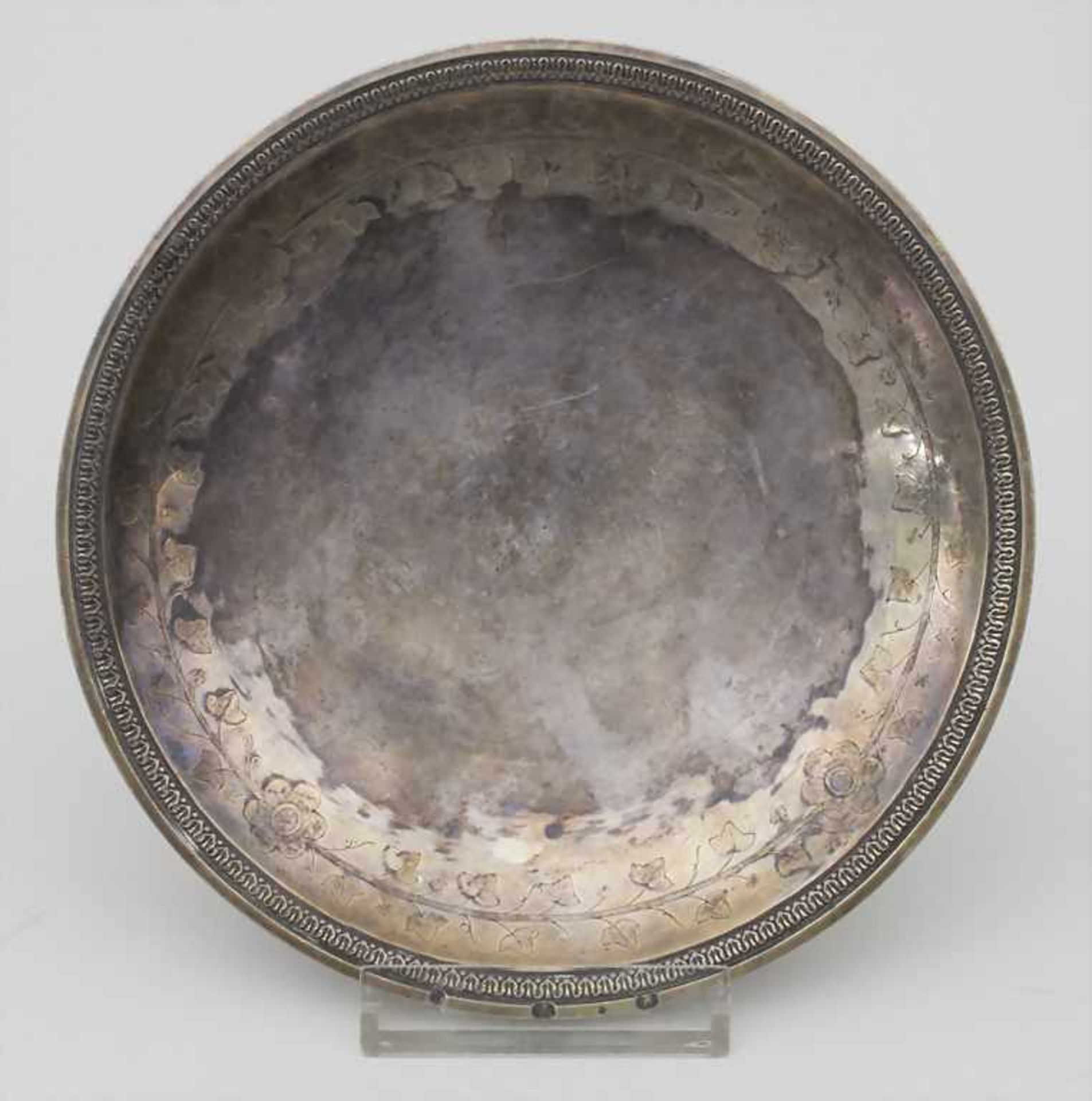 Empire Platte / A silver Empire plate, Jean Baptiste Piat, Paris, nach 1798Material: S