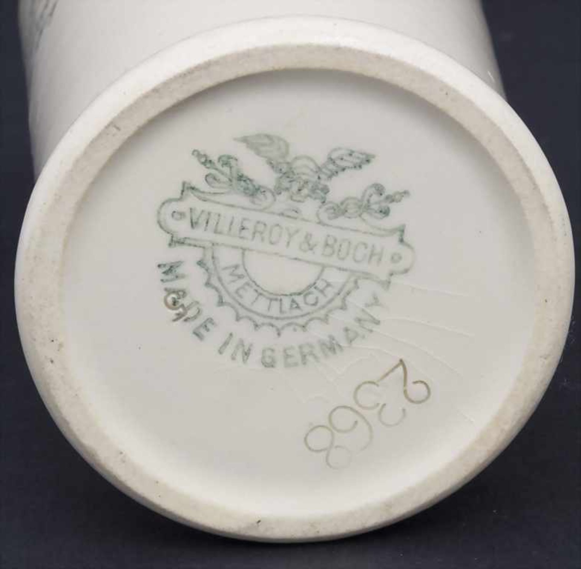 Studentika Becher / A student pottery beaker, Villeroy & Boch, Mettlach, um 1907Materi - Bild 6 aus 7