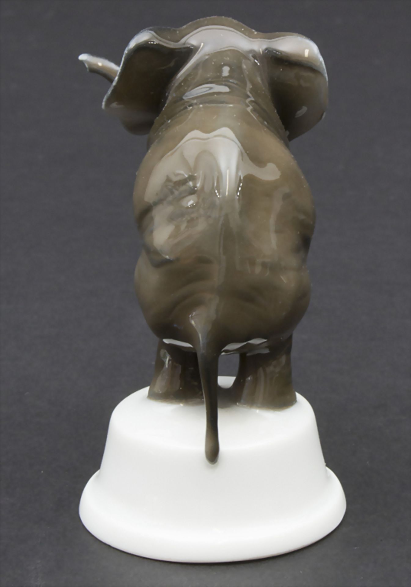 Tanzender Elefant / A dancing elephant, Karl Himmelstoss, Kunstabteilung Rosenthal, Selb, 1924</ - Image 4 of 5