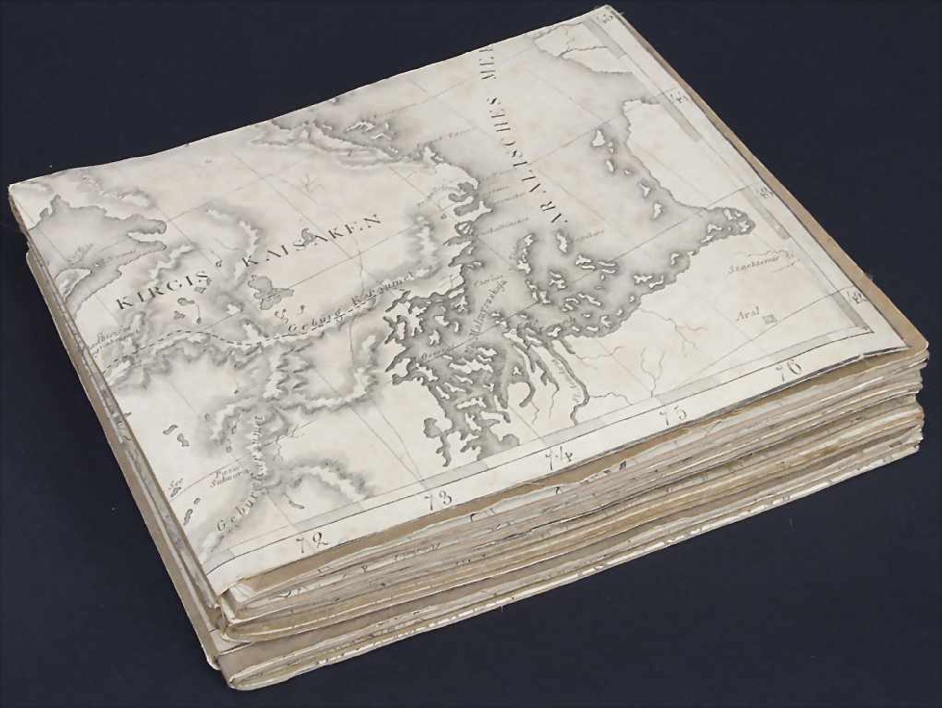 Iwan Danielow: Carte des europäisch- und eines Theils des asiatisch-russischen Reichs, 1812