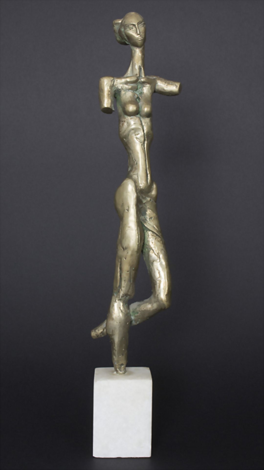Emil Mirchev (*1950) (Zuschreibung / Attributed), Bronzefigur 'Weiblicher Akt' / A bronze figure