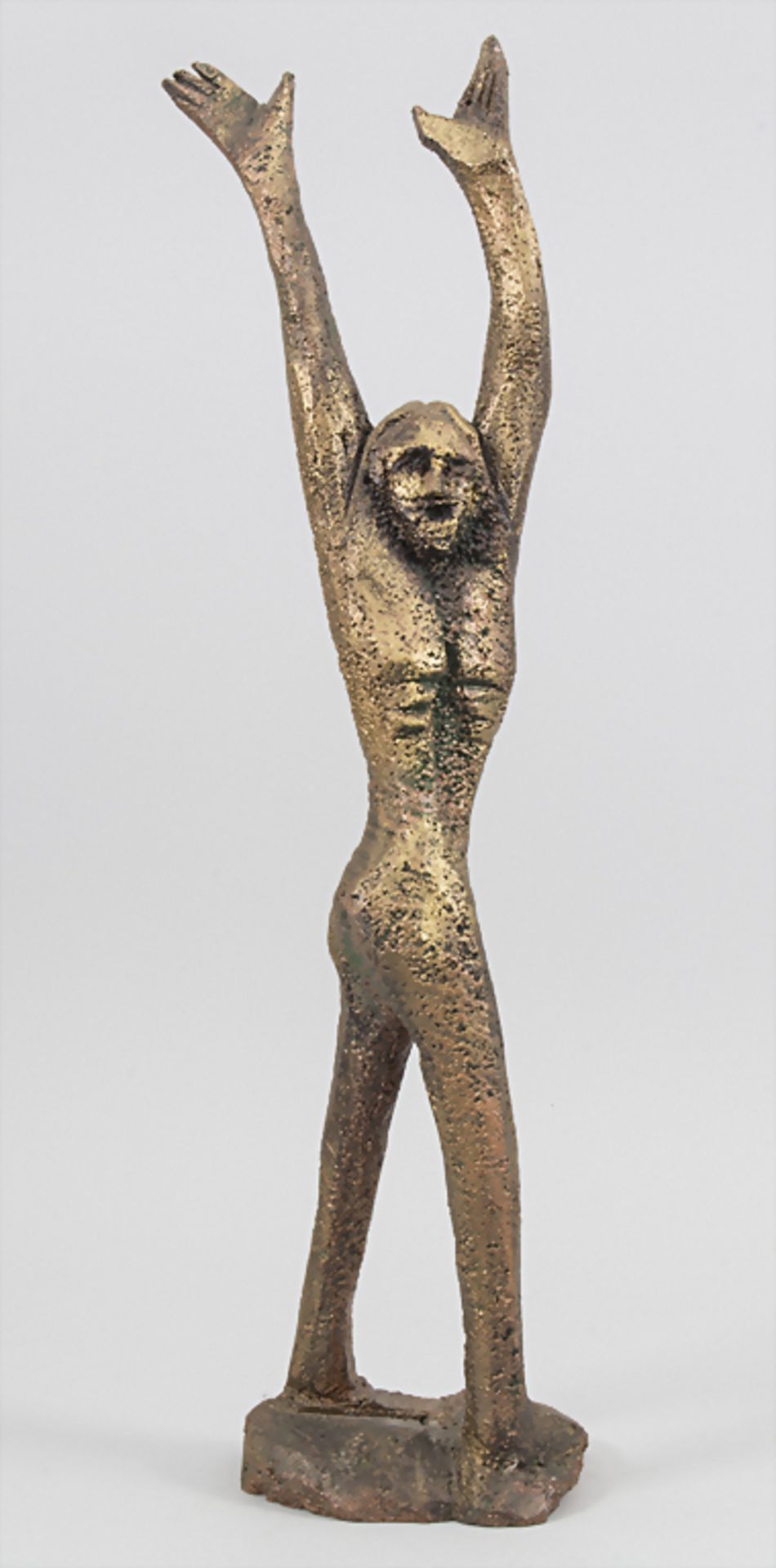 Künstler des 20. Jh., 'Weiblicher Akt mit erhobenen Armen' / 'A female nude with raised arms'</