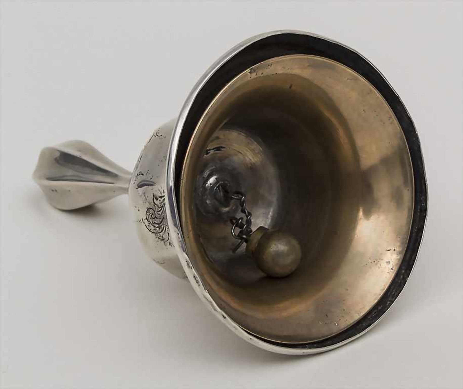 Tischglocke / A silver table bell, Niederlande / Netherlands, 1847Material: Silber, 83 - Image 2 of 3