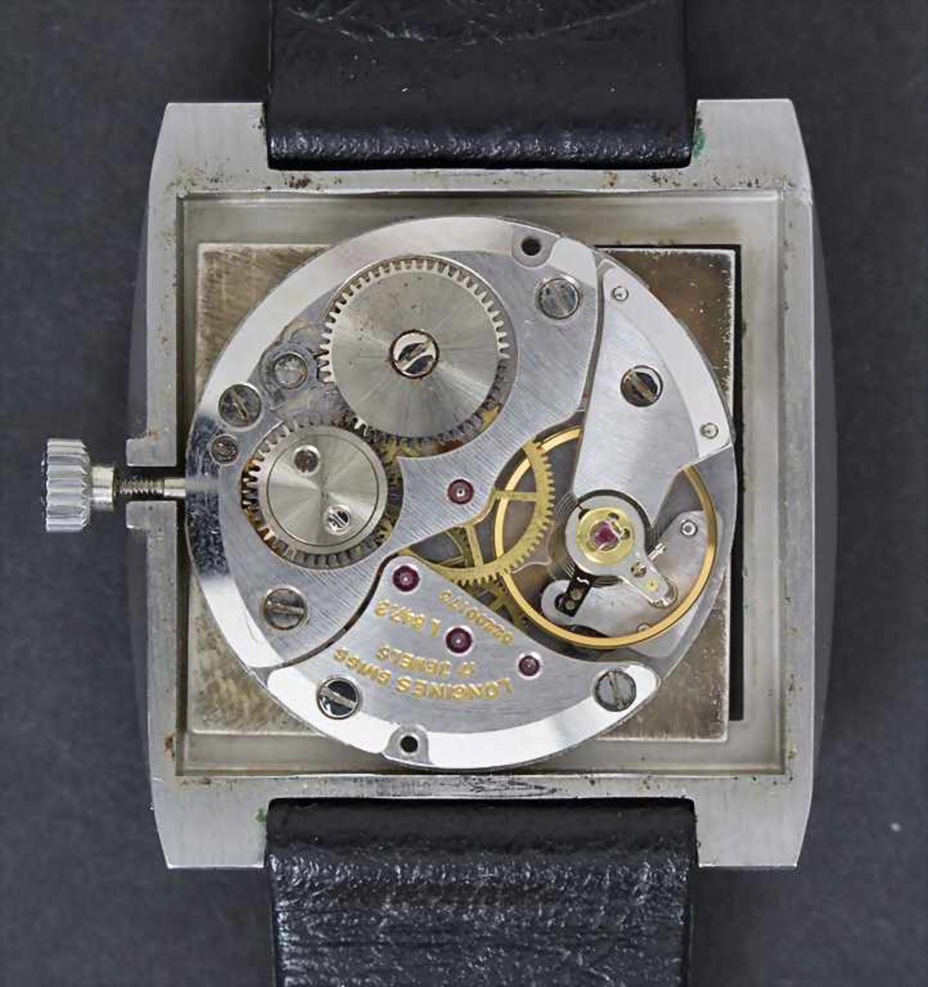 Longines Conquest, Schweiz, um 1960Gehäuse: Stainless Steel mit gedrücktem Stahlbod - Image 2 of 4