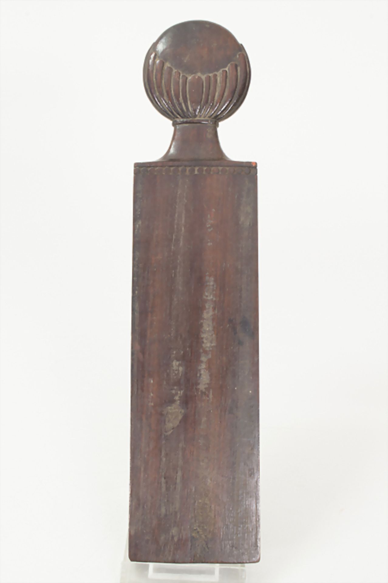 Empire Griffelkasten für Schreibutensilien / A wooden Empire pencase, Frankreich, um 1800<b - Image 3 of 3
