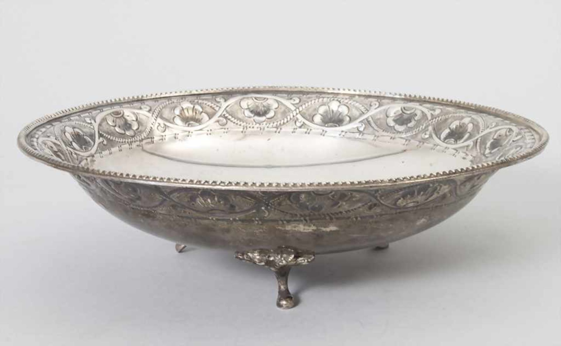 Tazza / A silver tazza, Italien, 20. Jh.Material: Silber Ag 925/000,Punzierung: Ga - Bild 2 aus 6