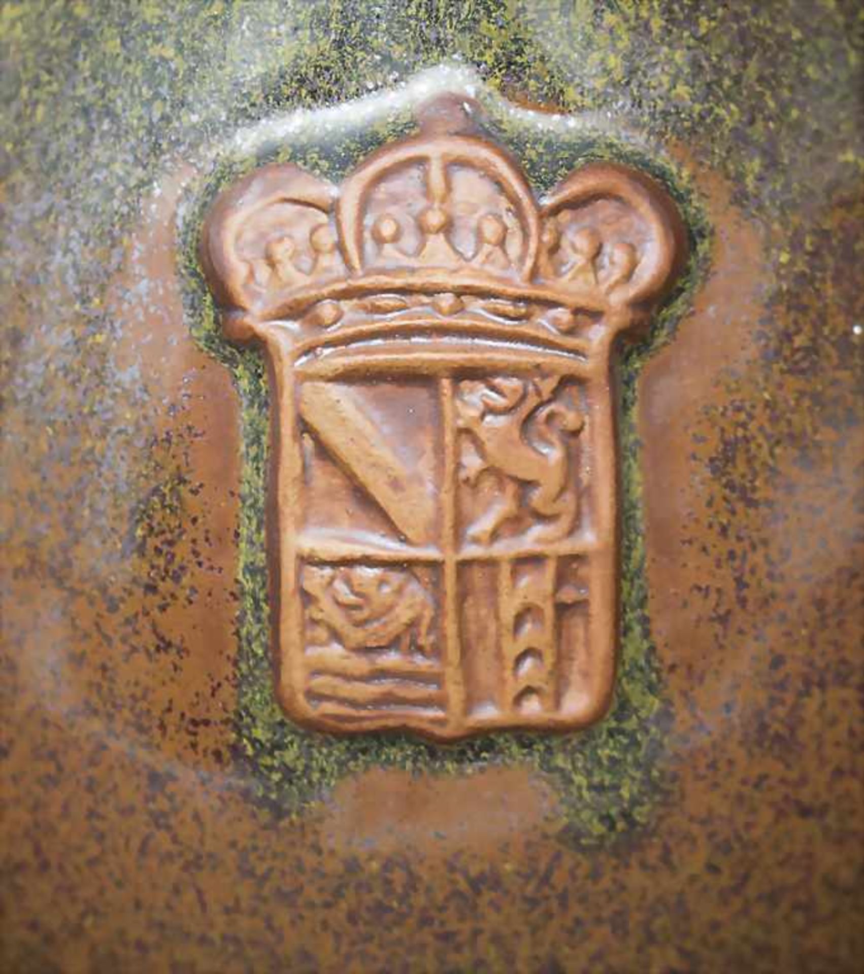 Keramik-Krug mit Wappendekor / A ceramic jug with coat of arms, Horst Kerstan, Kandern - Bild 2 aus 4