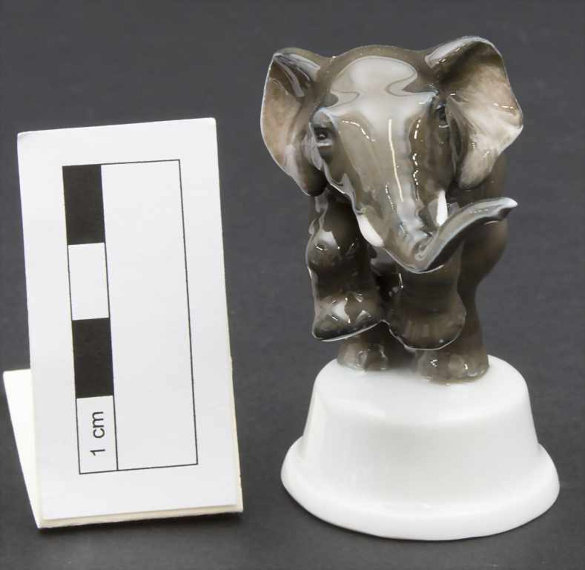 Tanzender Elefant / A dancing elephant, Karl Himmelstoss, Kunstabteilung Rosenthal, Selb, 1924</ - Image 2 of 5