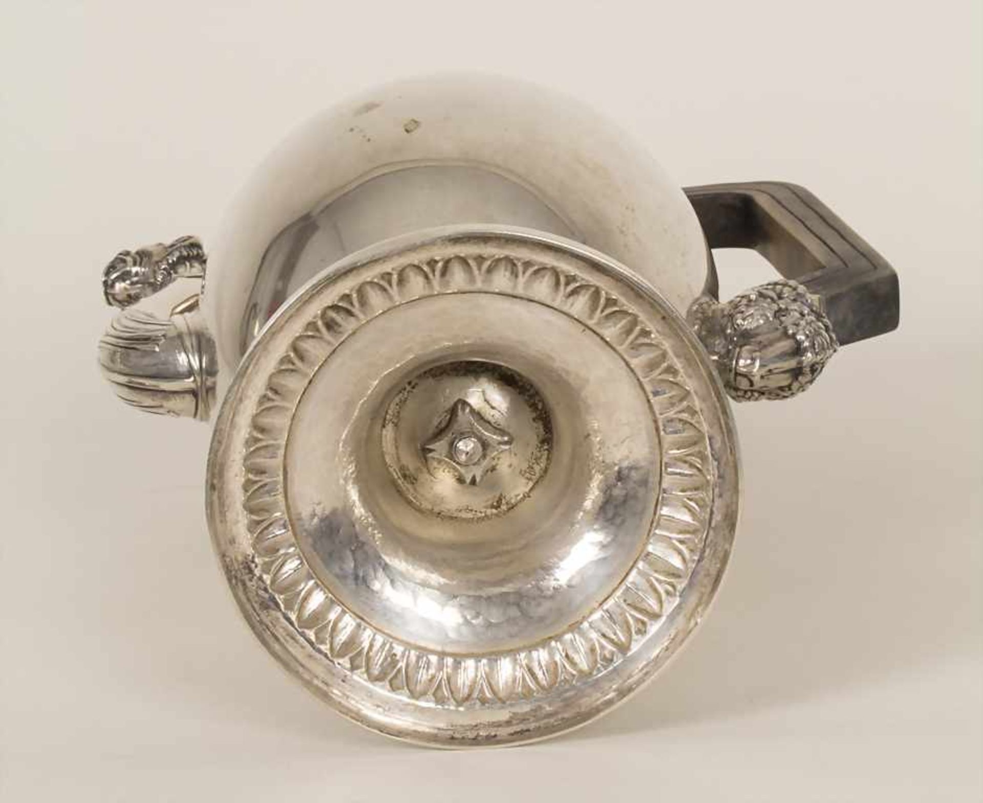 Empire Kaffeekanne / An Empire silver coffee pot, Georg Wilhelm Aldefeld, Bremen, nach 1794< - Bild 6 aus 8