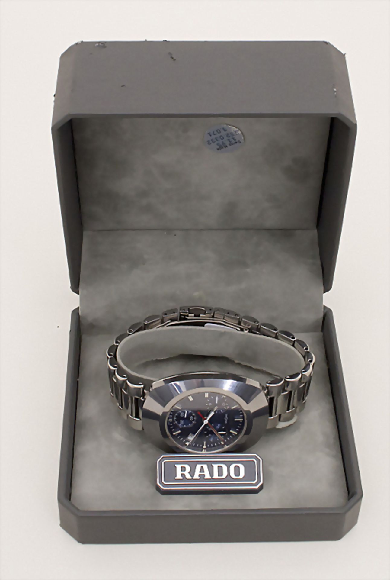 Herrenarmbanduhr / A men's watch, Rado DiaStar Chronograph, Swiss/SchweizHersteller: R - Image 2 of 2