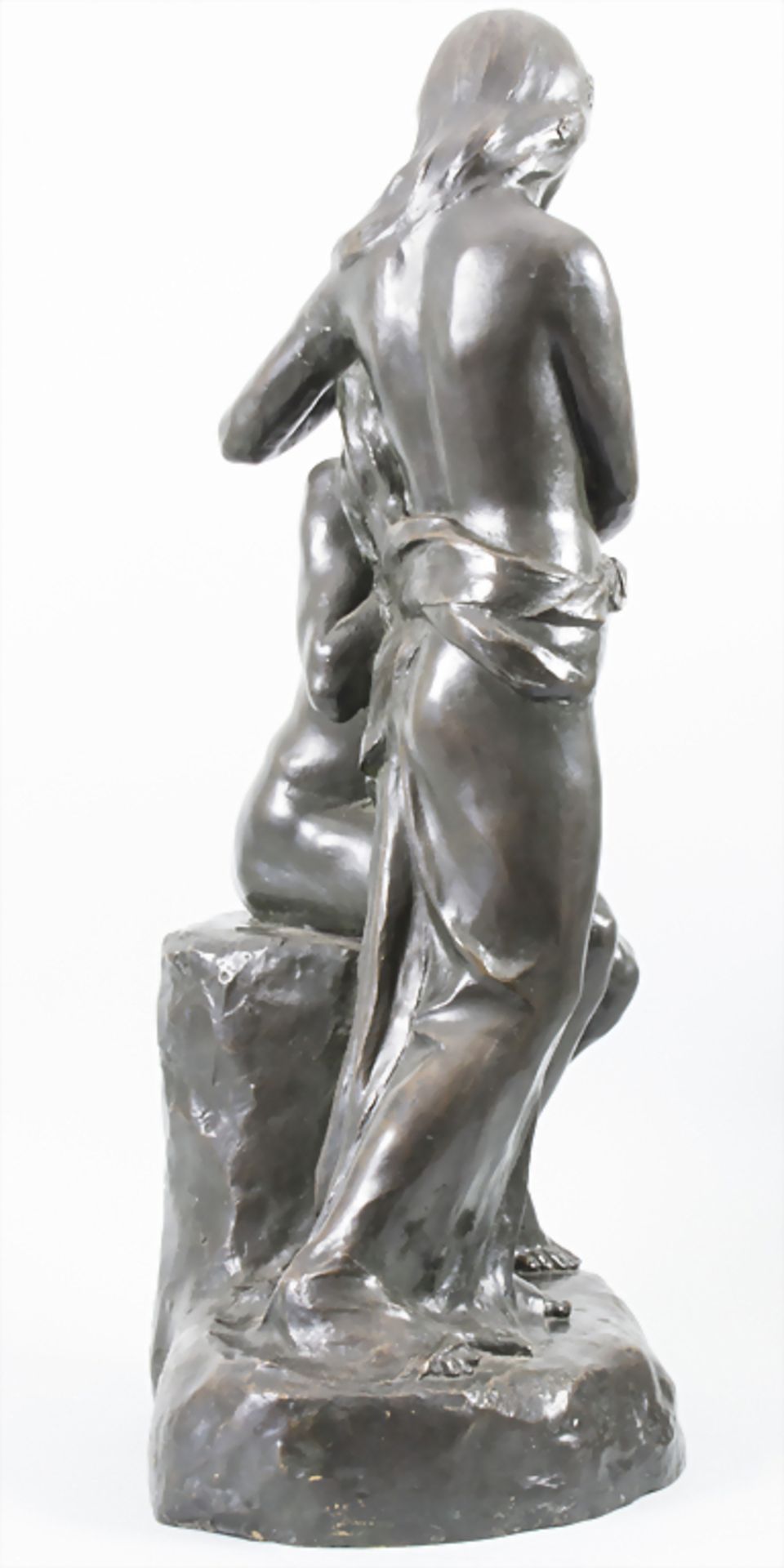 Joseph Ebstein (1881-1961), Liebespaar / The lovers, Paris, 1910Material: Bronze, pati - Image 5 of 10