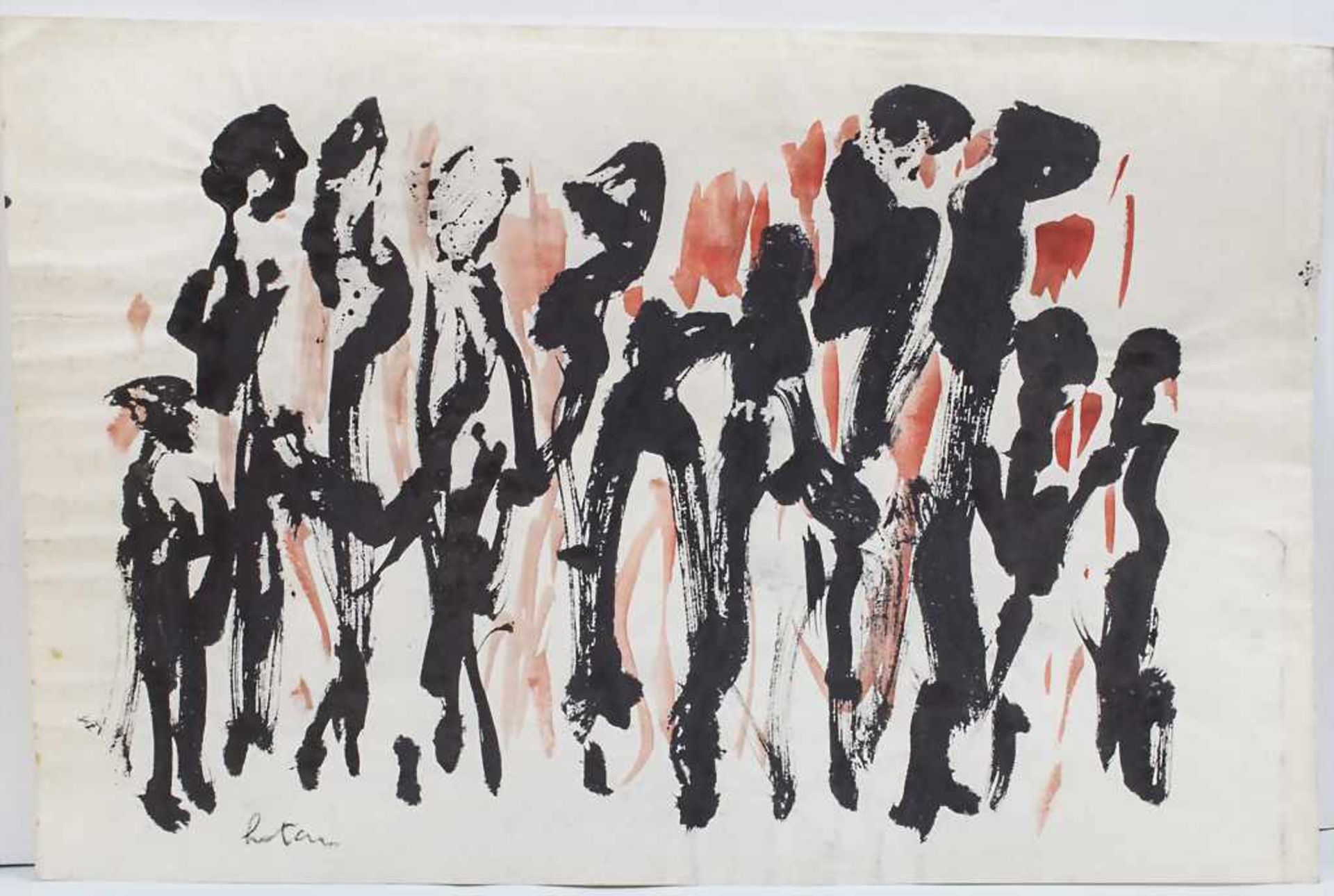 Yona Lotan (*1926), 4 Zeichnungen / A set of 4 drawingsTechnik: Tusche auf Papier (3x - Bild 3 aus 6