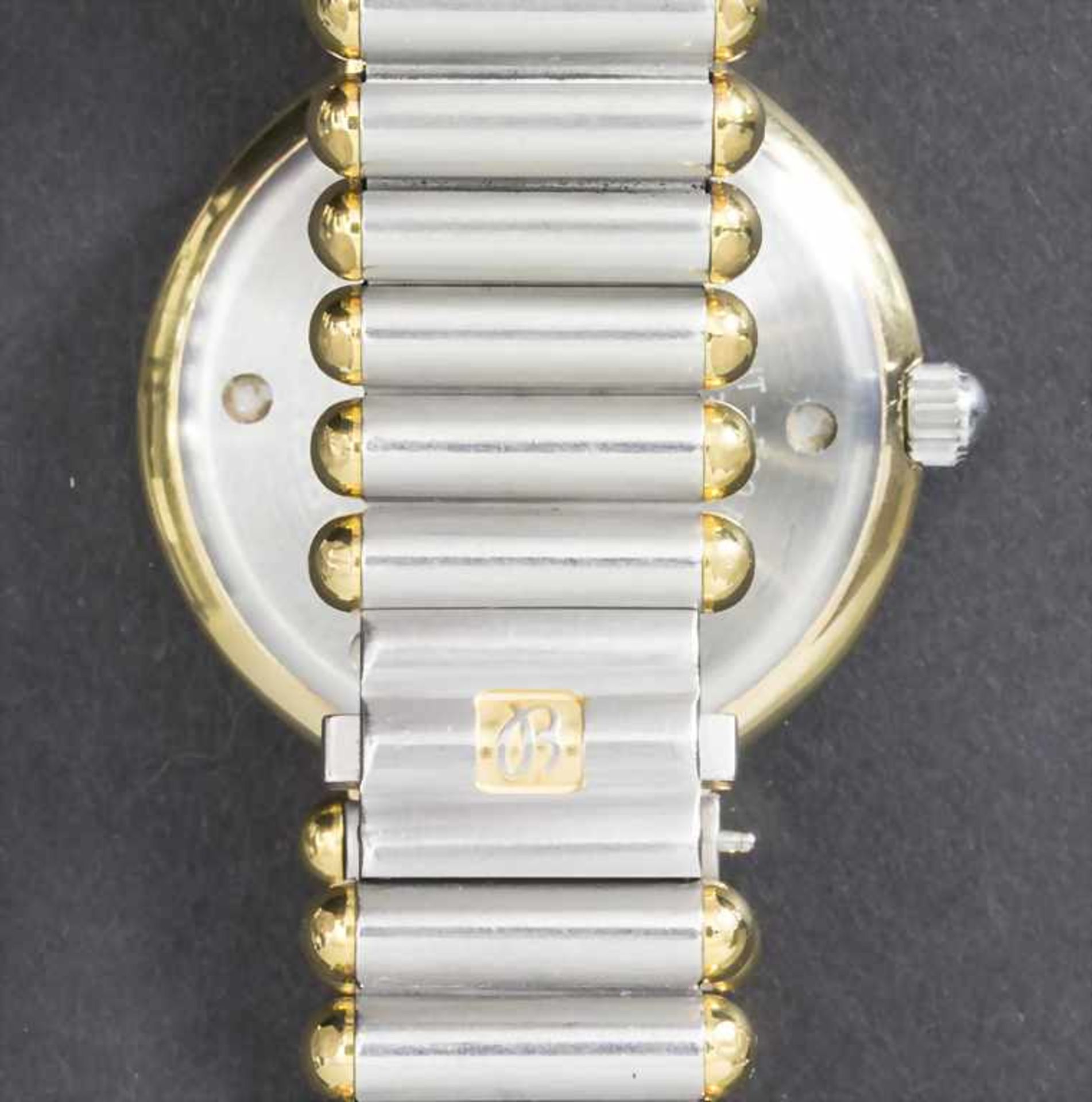 HAU / A men's wristwatch, Breitling Design Ellesse, Geneve, um 2000Gehäuse: Stahl/Gol - Image 5 of 5