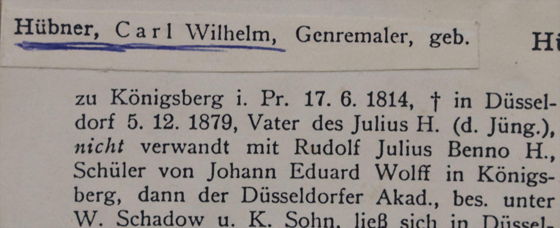 Carl Wilhelm Hübner (1814-1879), 'Der Denker' / 'The thinker'Technik: Öl auf Malkart - Bild 6 aus 6