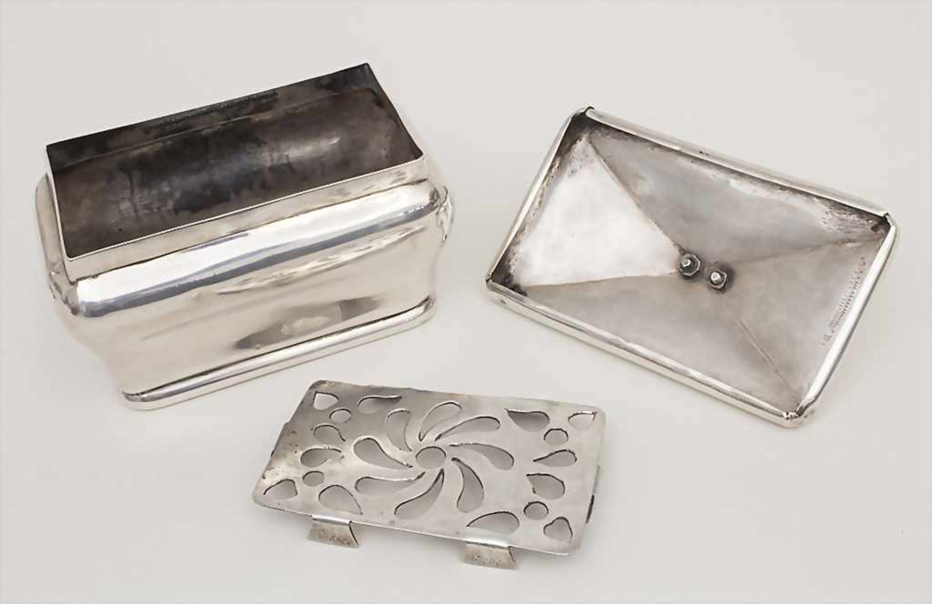 Seifendose / A silver soap box, J. Carreras, Barcelona, 19. Jh.Material: Silber, P - Bild 5 aus 9