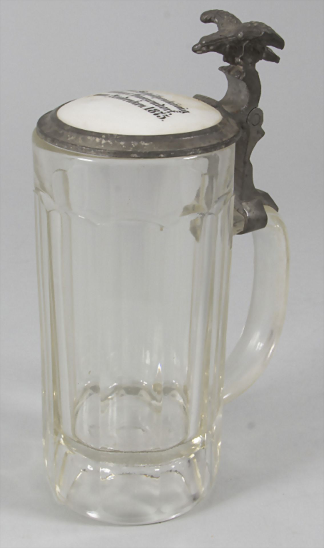 Sammlung 14 Bierkrüge / A collection of 14 glass beer mugs, 19. / 20. Jh.Material: Gl - Image 4 of 5