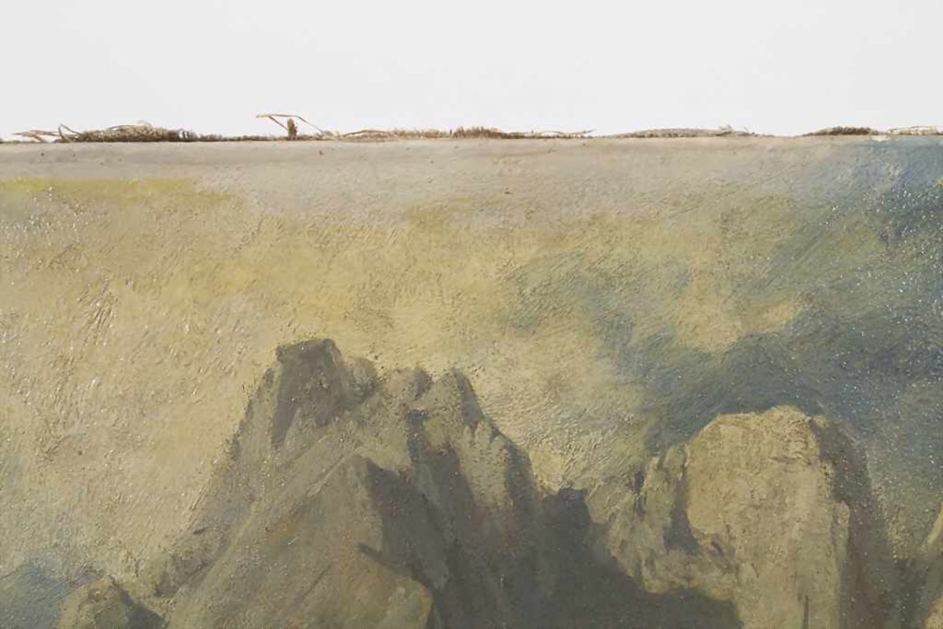 Julius Rollmann (1827-1865), 'Gebirgslandschaft' / 'A mountain landscape'Technik: Öl - Bild 3 aus 4