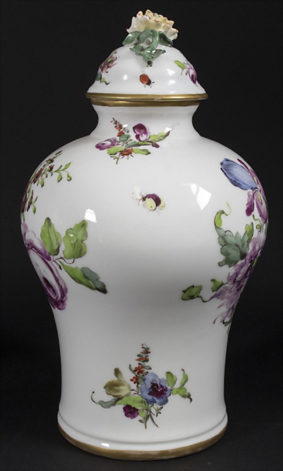 Paar Potpourri-Vasen / A pair of potpourri vases, Wien, um 1870Material: Porzellan, po - Bild 14 aus 19