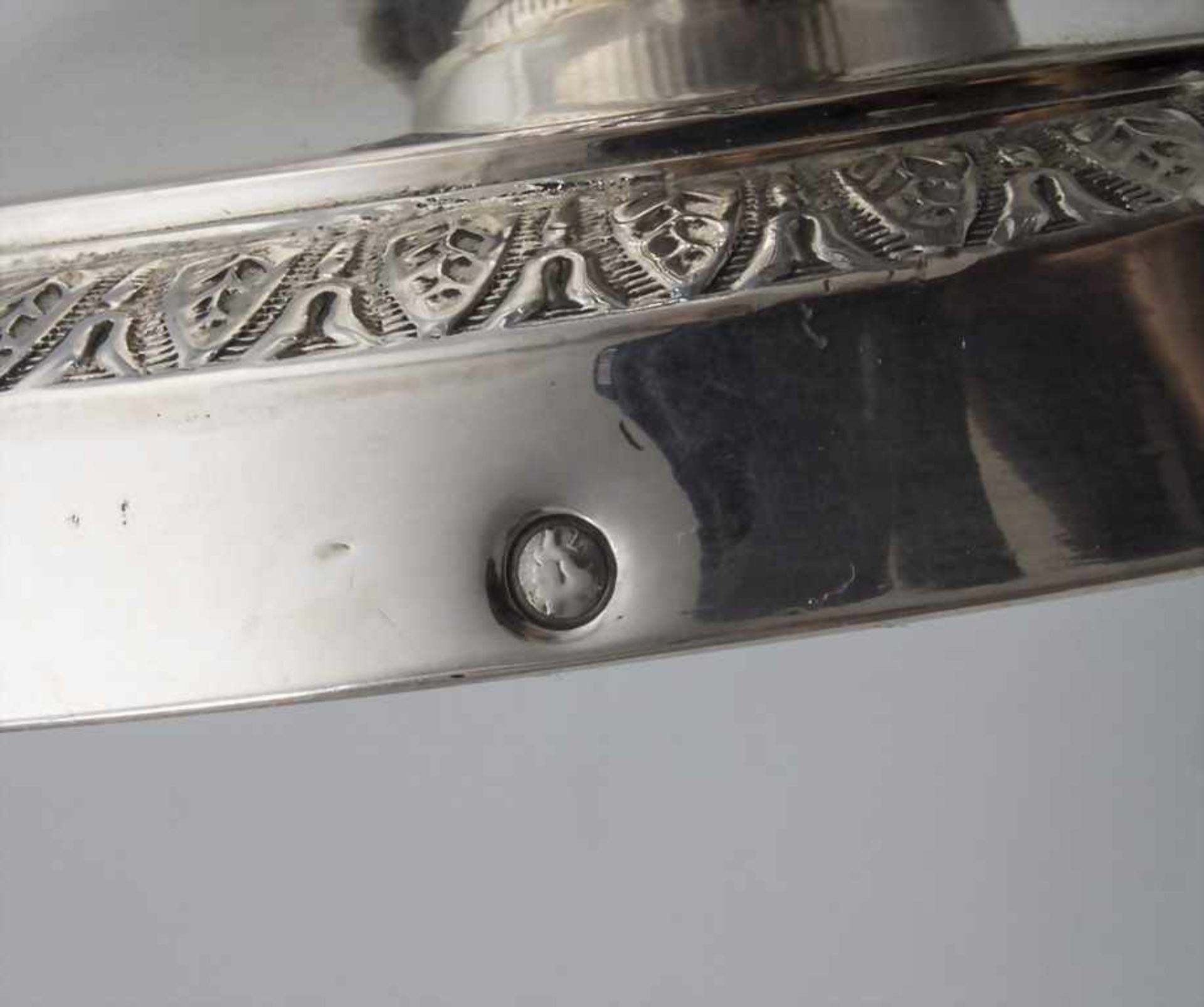 Empire Schenkkrug / An Empire silver jug, Niederlande / Netherlands, um 1800Material: - Image 12 of 17