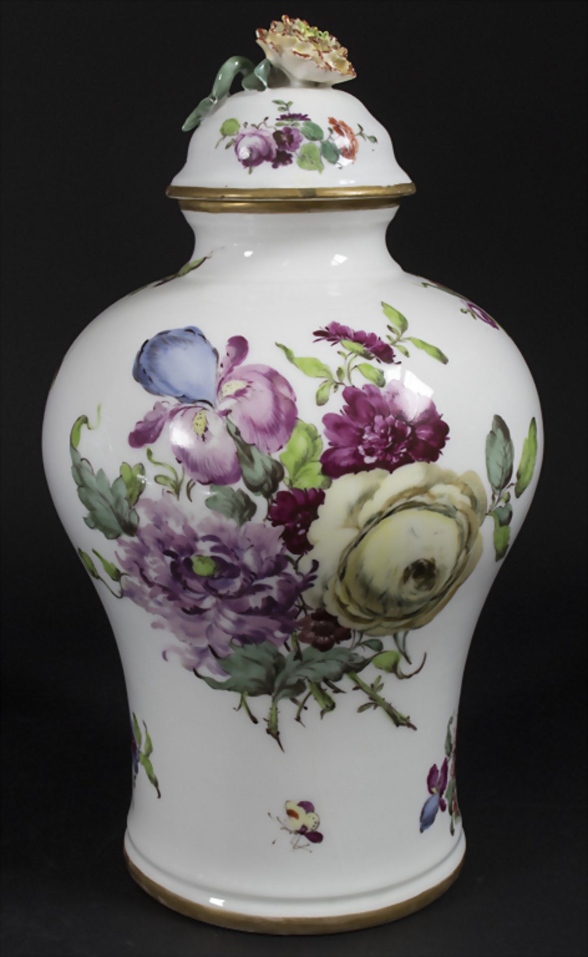 Paar Potpourri-Vasen / A pair of potpourri vases, Wien, um 1870Material: Porzellan, po - Bild 2 aus 19