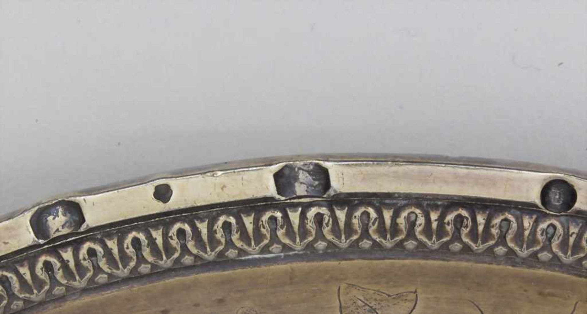 Empire Platte / A silver Empire plate, Jean Baptiste Piat, Paris, nach 1798Material: S - Image 3 of 5