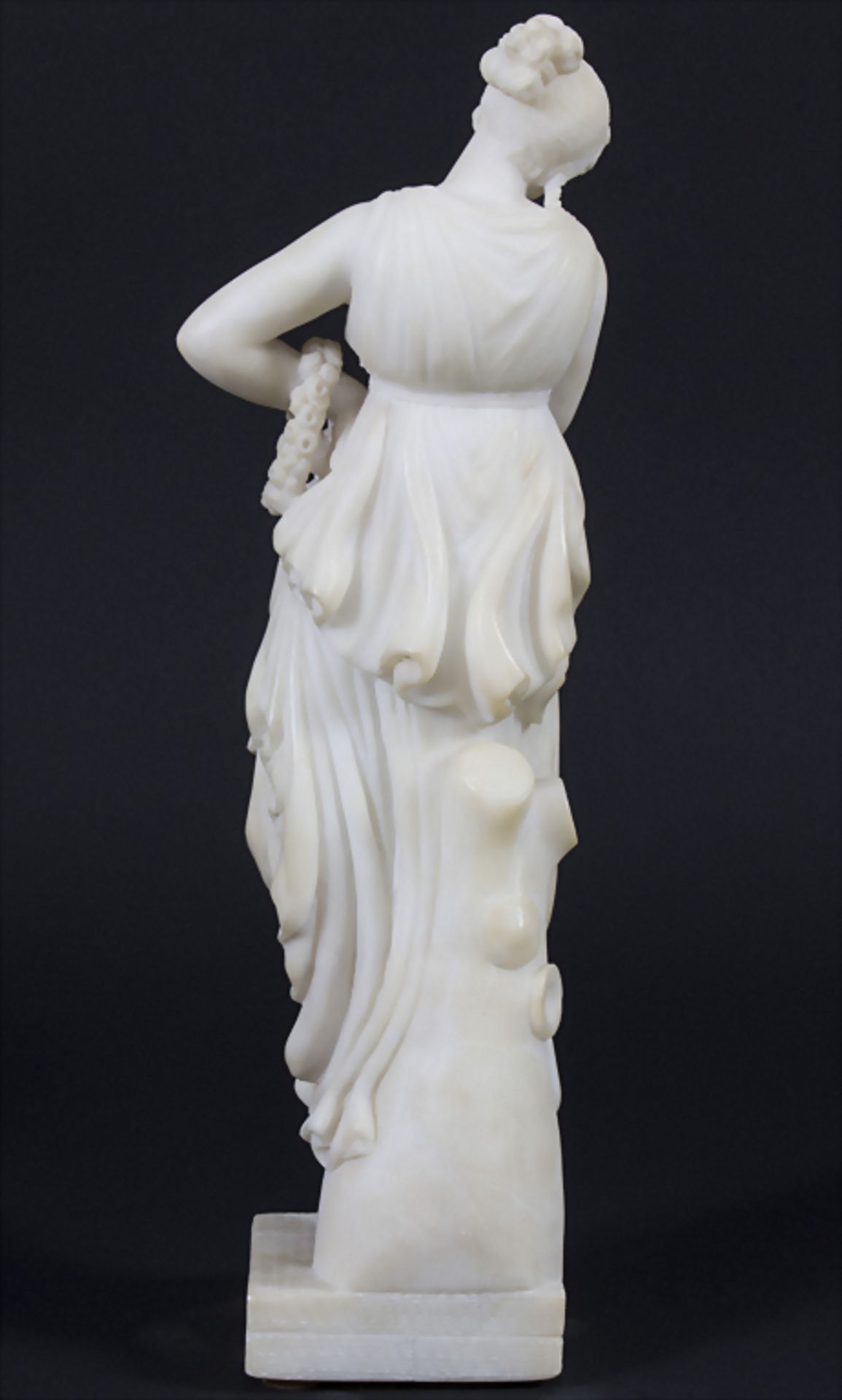 Alabaster Figur / An alabaster sculpture, Italien, um 1900Material: Alabaster,Höh - Image 6 of 11