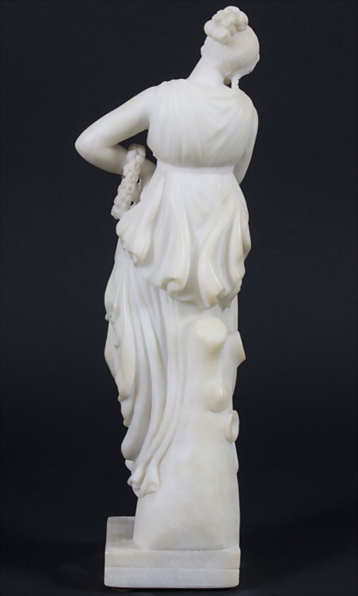 Alabaster Figur / An alabaster sculpture, Italien, um 1900Material: Alabaster,Höh - Bild 6 aus 11